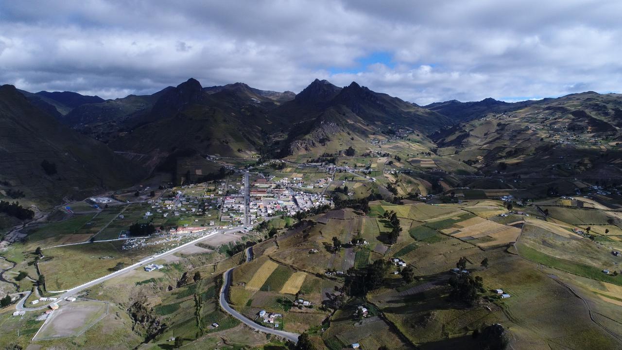 Mirador Oro Verde Quilotoa Zumbagua Buitenkant foto