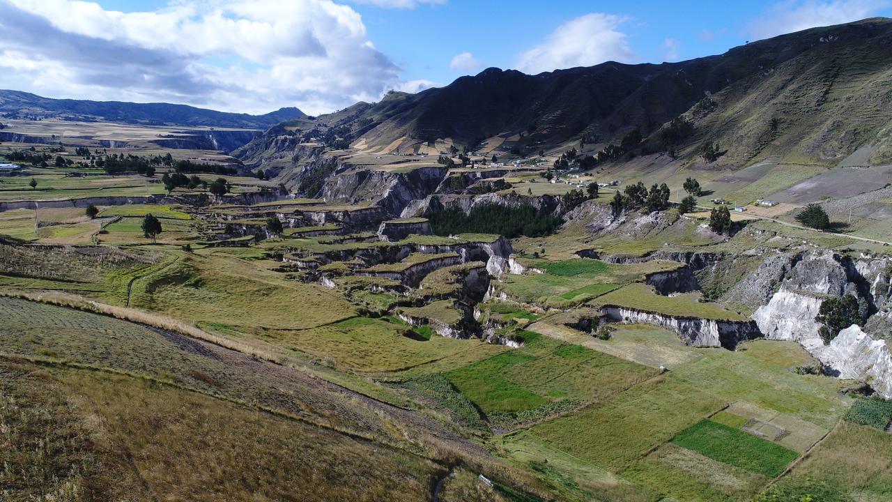 Mirador Oro Verde Quilotoa Zumbagua Buitenkant foto