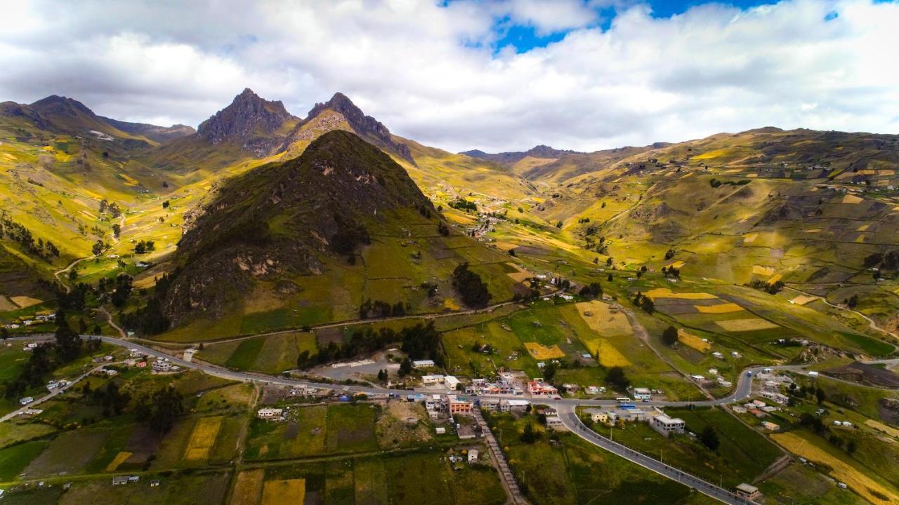 Mirador Oro Verde Quilotoa Zumbagua Buitenkant foto